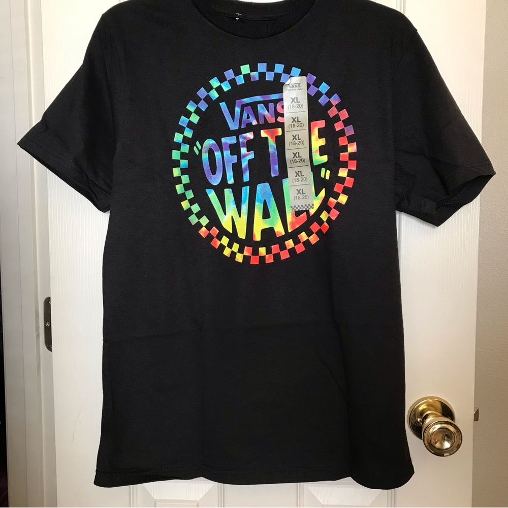 VANS Boys T-Shirt “Off The Wall” Size 18-20